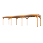 Douglas overkapping 302 x 1164 cm, Verando, Pure